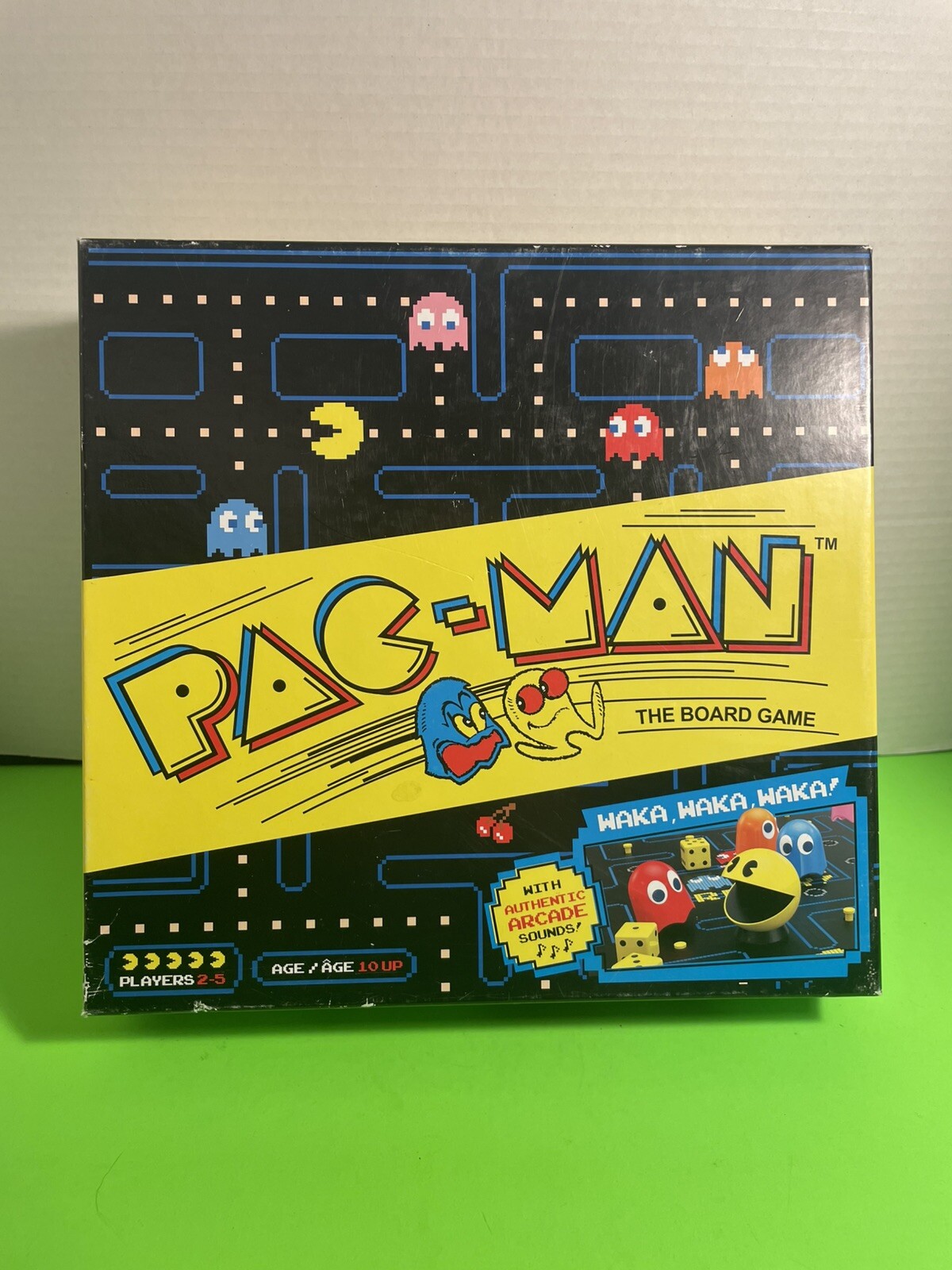 Pac Man Board Game Classic Arcade Sounds Buffalo Games 2019 Complete