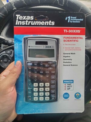 Texas Instruments TI-30XIIS Fundamental Scientific Math Calculator NEW