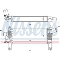 LadeluftküHler LuftgeküHlt Aluminium FüR Nissan Pathfinder III NP300 Navara