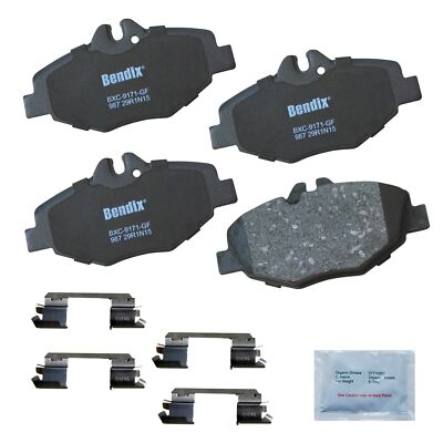 Disc Brake Pad Set-Priority One Ceramic BPR Bendix CFC987