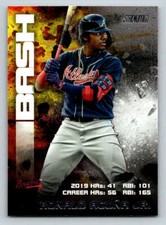 2020 Stadium Club Bash and Burn #BAB1 Ronald Acuna Jr. (ref 173356)
