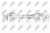 NTY NPW-VV-061 Antriebswelle FüR Volvo