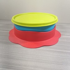Tupperware TupperKids Feeding Bowl 16oz Tcare Anti Skid Baby Toddler New 