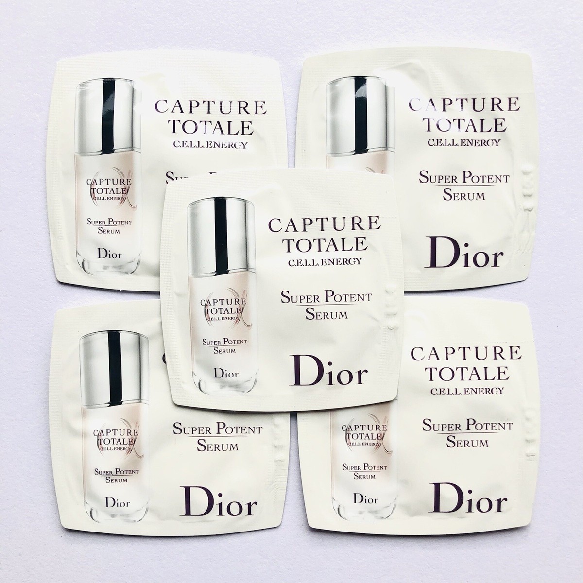 Dior Capture Totale Cell Energy Super Potent Serum Sample Packets