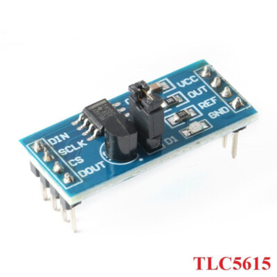 1PCS TLC5615 10 Bit Serial DAC TL431 IC Converter 5V Power Supply Module