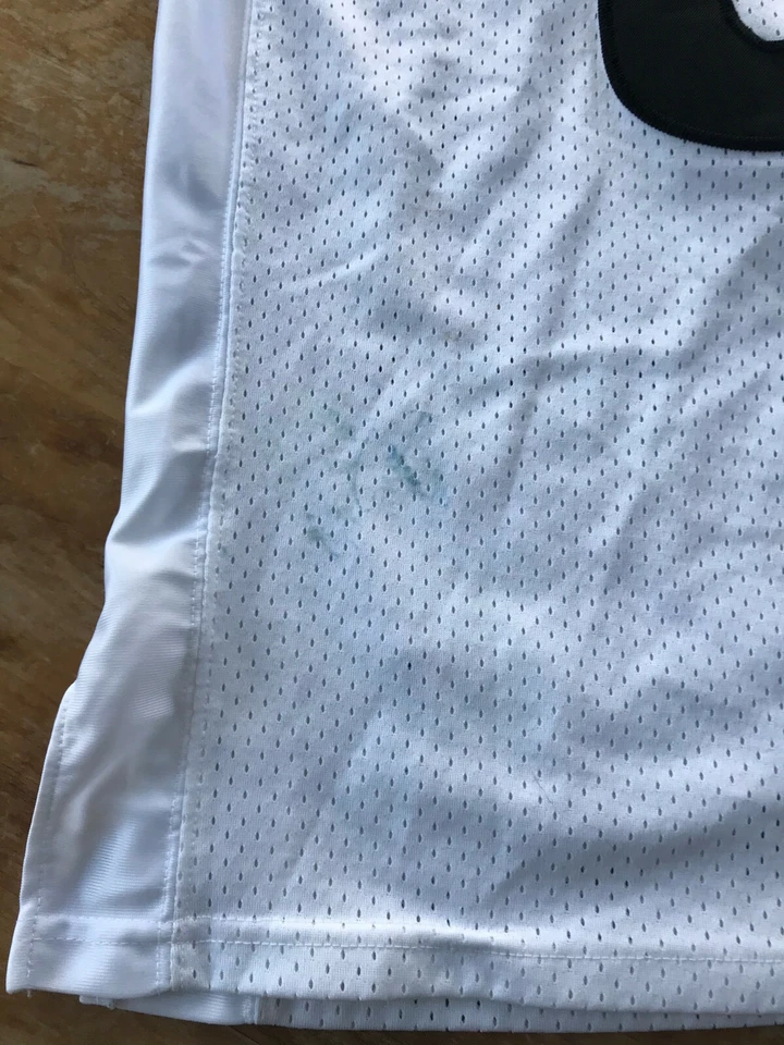 CAMISETA DE FUTBOL WILLLIE PARKER #39 STEELERS AUTÉNTICA VISITANTE REEBOK 52 MANCHADA Foto 4 de 4