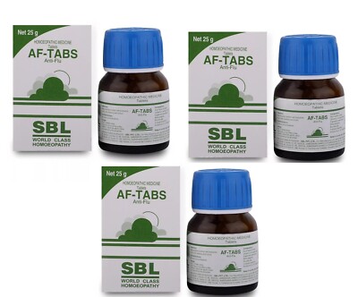 SBL AF-Tabs 25g Anti-Flu Tablets | Natural Relief | Fresh Stock | Herbal Formula
