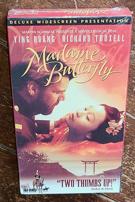 Madame Butterfly (VHS, 1997, Deluxe Widescreen Edition) Free Shipping!