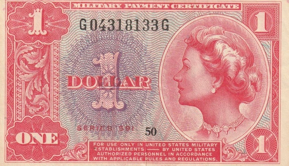 $1 US Military Payment Certificates for sale | eBay