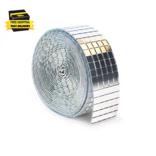 3000 Pieces Disco Ball Tiles Disco Mirror Tiles 5 Mm X 5 Mm Mosaic Square Glass