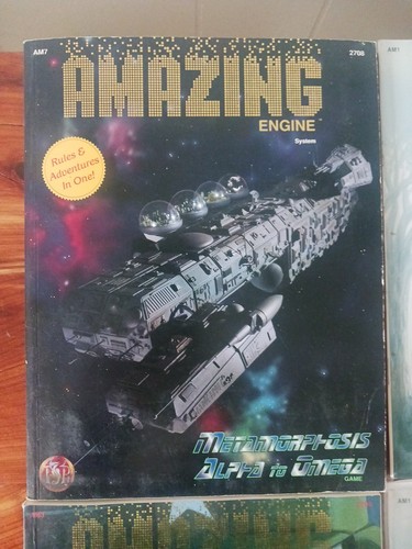 Livre De Règles Amazing Engine - Guide Du Système TSR - Occasion Bon État