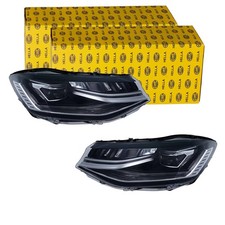 2X HELLA SCHEINWERFER LED LINKS+RECHTS passend für VW CADDY