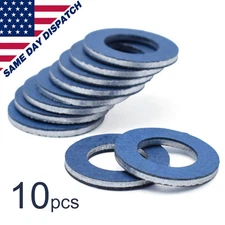10 PC Engine Oil Drain Plug Washer Gaskets Seal Rings For Toyota OE#9043012031