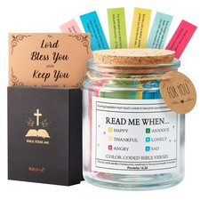 Bible Verse Jar Christian Gifts for Women Men Birthday Gifts for Women Men Mo...