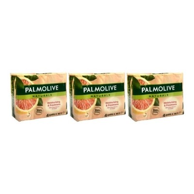 Palmolive Moisturizing Freshness Citrus Cream, 12 Bars x 90g Each