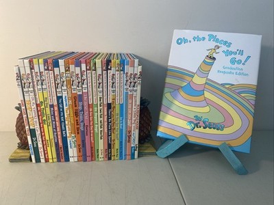 HUGE Lot of 27 DR SEUSS Hardcover Books ~ VGC ~ Beginner Learning Library Books