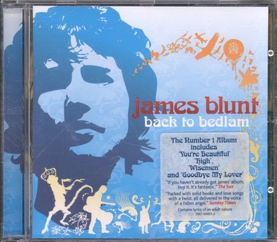 James Blunt Back To Bedlam CD Europe Atlantic 2004 cd. Has info sticker on front