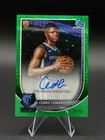 2025-26 BOWMAN CHROME CEDRIC COWARD #BCA-CC GREEN MOJO AUTO 98/99 GRIZZLIES RC