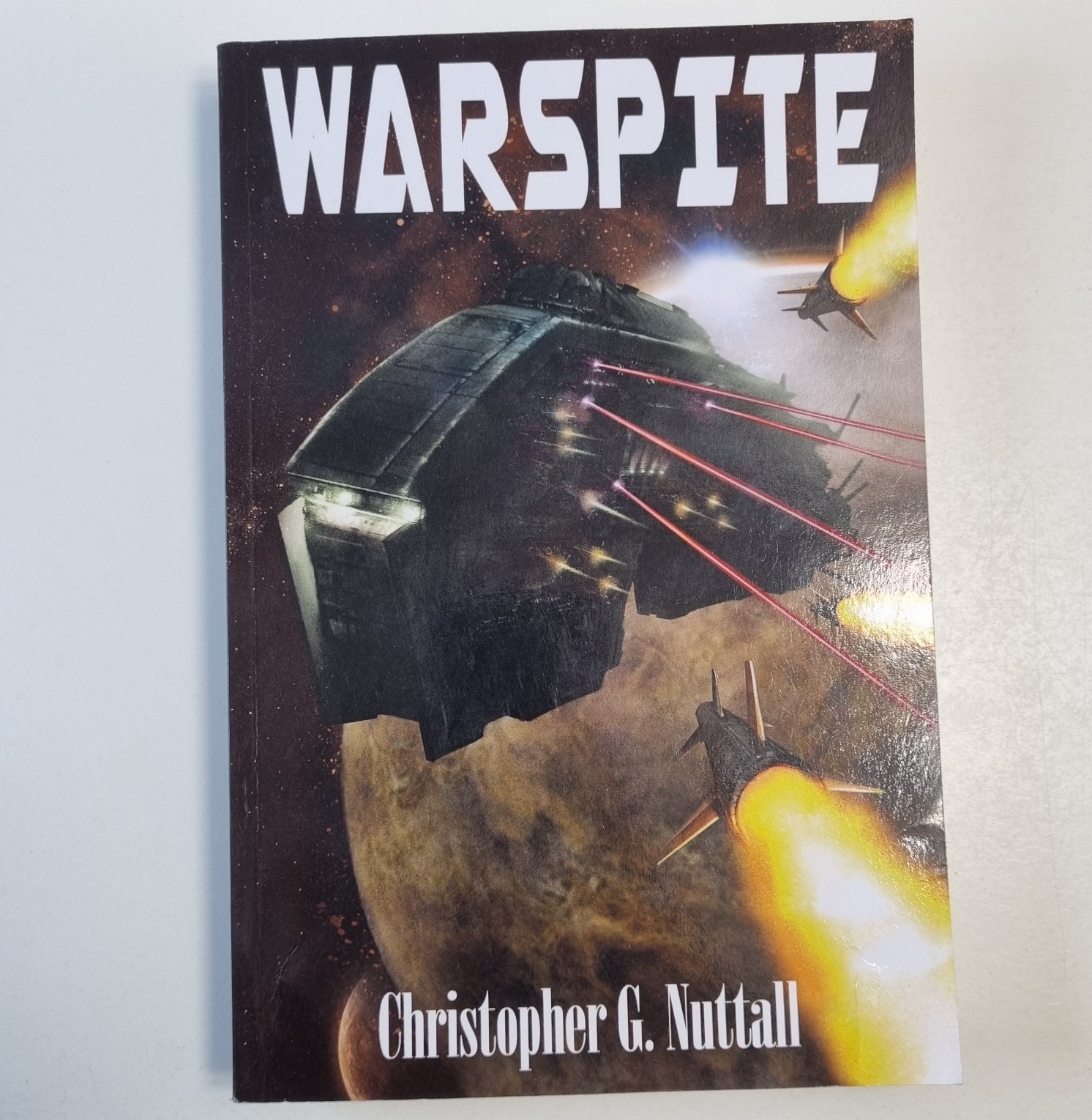 Warspite Ark Royal Series Christopher G Nuttall Paperback Sci Fi 2014