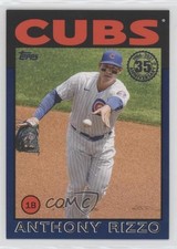 2021 Topps 1986 Topps Baseball 35th Anniversary Blue Anthony Rizzo #86B-91 2g1