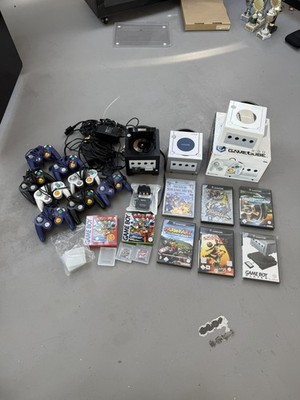 GameCube Konvolut - Diverse Spiele, Controller, Gameboy Player, Mario kart