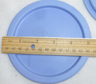 Lot of 2 Tupperware 2423A Lid “A” Round Small One Touch Seal Country Blue — photo 4