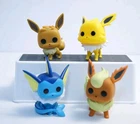 4 Pokemon Funko Pop Vinyl Figure Lot: Jolteon Eevee Flareon Vaporeon LOOSE