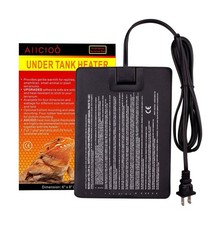 Aiicioo Reptile Heating Pad - Hermit Crab Heater Heat Mat for Reptiles Snake ...