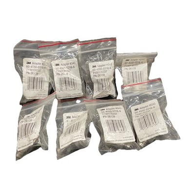 Lot Of 8 3M S43 PPS 2.0 Spray Gun Adapter 1/4 Inch Male 19 Thread BSP 26139  USA