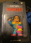 Micro Brawler El Matador Wrestling Vinyl Figure Mini Collectible WWF WWE Tito