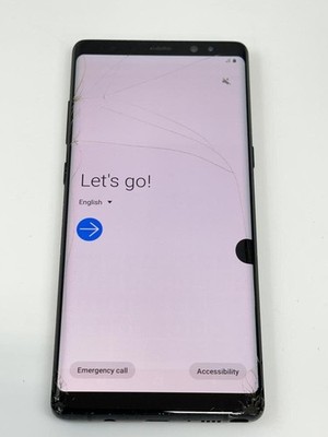 Samsung Galaxy Note 8 64GB SM-N950U Orchid Grey (Unlocked) - Broken
