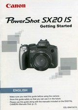 Canon Powershot SX20IS manuale istruzioni fotocamera