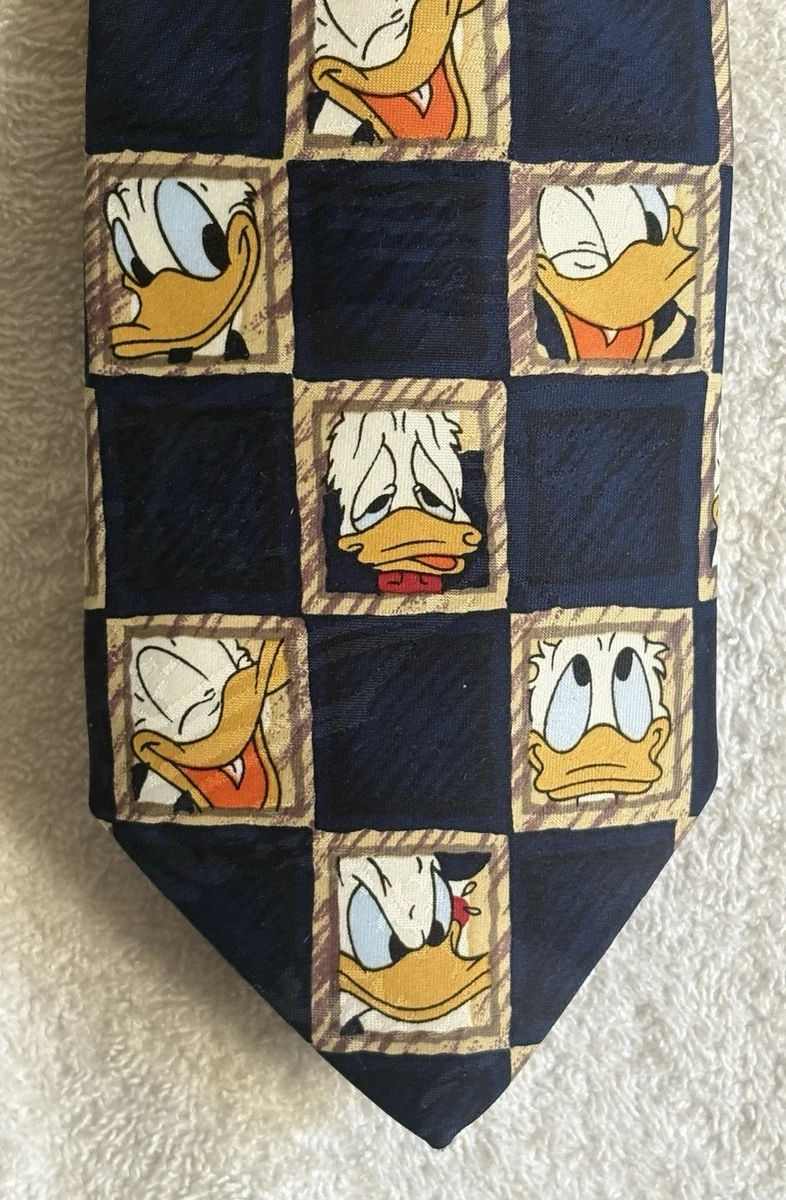 Donald Duck Novelty Unisex Neck Tie-Ideal Gift Idea-Excellent Condition.
