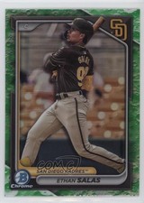 2024 Bowman Draft Chrome Lunar Glow Refractor Ethan Salas #BDC-140 00em
