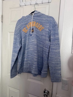 Vintage UCR University of California Riverside Hoodie Sweatshirt Large Jansport