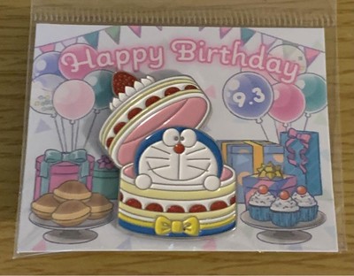 Future Department Doraemon Birthday 2024 Pin Badge Limited Edition Hard to find