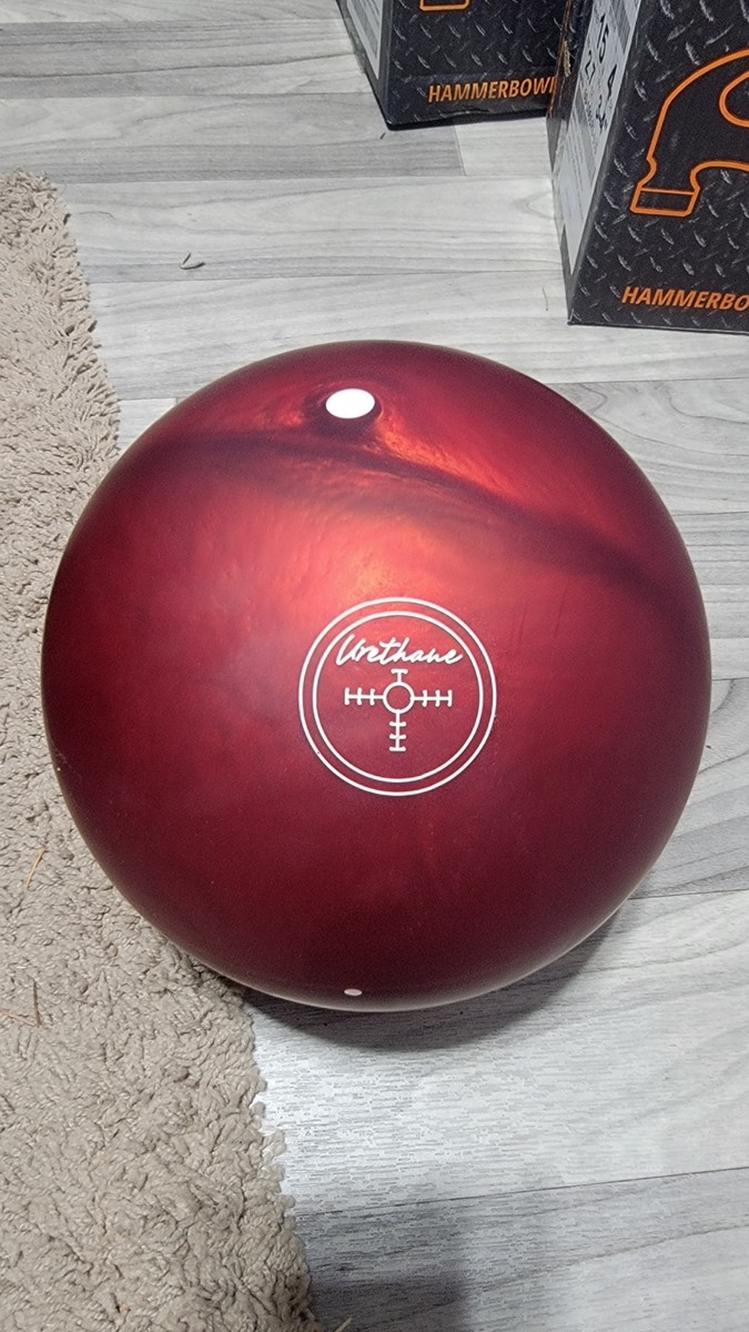 Hammer Red Pearl Urethane Overseas 1st Quality Bowling Ball | 14