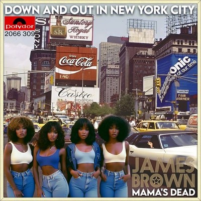 7'' JAMES BROWN Down And Out In New York City/ Mama's Dead POLYDOR Soul Funk 1973