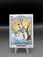 2025 Topps X Bob Ross the Joy of Baseball - DJ Herz #76 (RC)