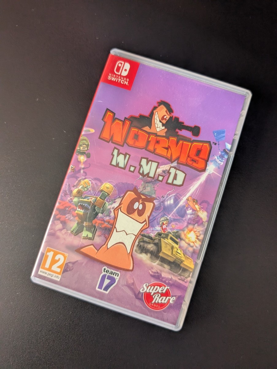 Worms Wmd Super Nintendo Worm Game Worms WMD Super Rare Games