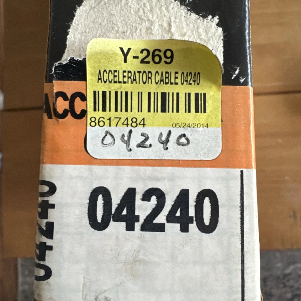 Cabo acelerador Y-269 para 1982-1985 Chevrolet S10 GMC S15 e S15 Jimmy - Imagem 2 de 4