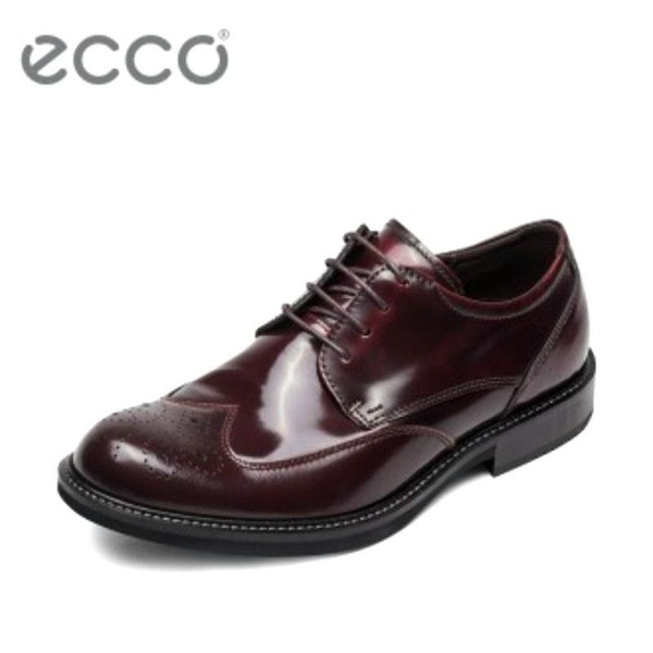 Women Ecco Oxford Brown Leather 41