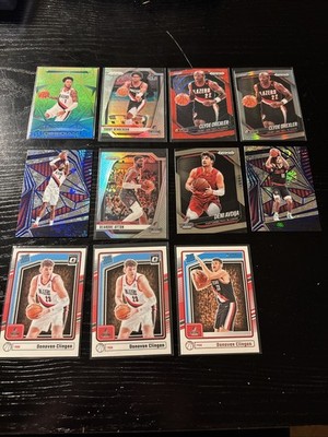 Panini Portland Trail Blazers 11 Cards Henderson Simons Drexler Clingan Avdija