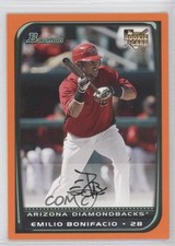 2008 Bowman Orange 214/250 Emilio Bonifacio #213 0f6