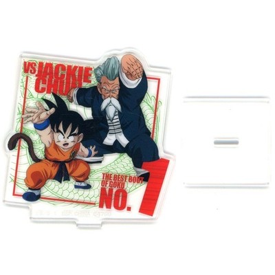 Son Goku & Jackie Chun Dragon Ball Stand Ichiban Kuji VS Omni CROSS P Japan U591