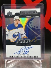 Jack Quinn #DTAR-JQ Credentials Debut Ticket Access Auto Grey Buffalo /199