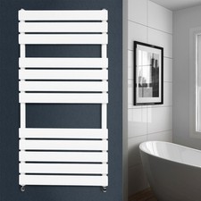 Flat Panel Heated Towel Rail Bathroom Designer Radiator Centre Heating All Size