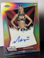 2026 Topps Chrome WWE Red Brand Autograph #RBA-MAX Maxxine Dupri REFRACTOR AUTO