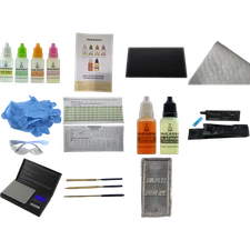 Gold Testing Kit 10k 14k 18k 22k Stone Ring Coin Bar Bullion Jewelry Acid Tester