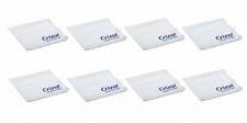 CRIZAL Microfiber Cleaning Cloth for Glasses, Full Size, 8 Pack